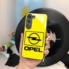 Cool O-Opel Car Phone Case For Samsung Galaxy S25 S24 S23 S22 S20 S21 Note20 Ultra Plus Fe Colored Silver Cover mab056