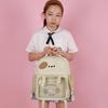 Cartoon Puppy Letter Kids Clear Backpack Cute Animal Design Toddler School Bag