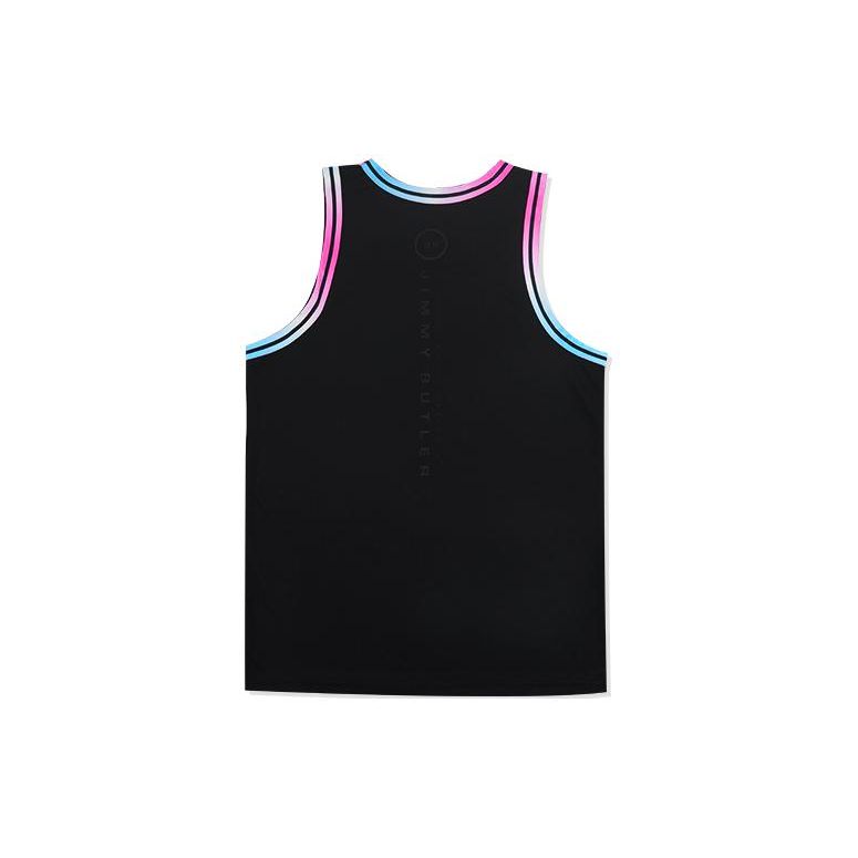 Li-Ning Loose Fit Training Vest And Shorts Basketball Set Men Sets Black AATS009-1