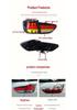 LED Taillight Assembly with Flowing Turn Signal for 2009-2015 Toyota Wish