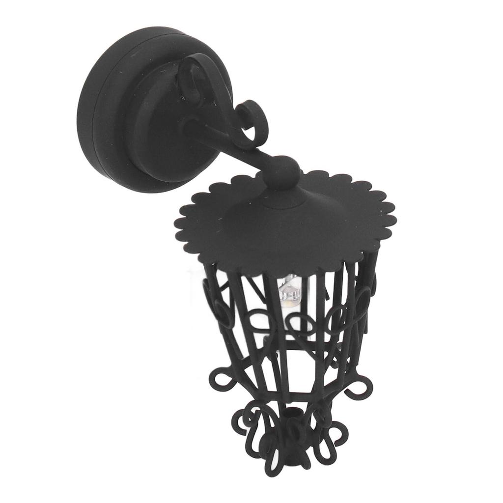 Puppenhaus Wandlampe Batteriebetrieben Altmodische Puppenhaus Wandlampe mit Magnet auf der Rückseite für 1/12