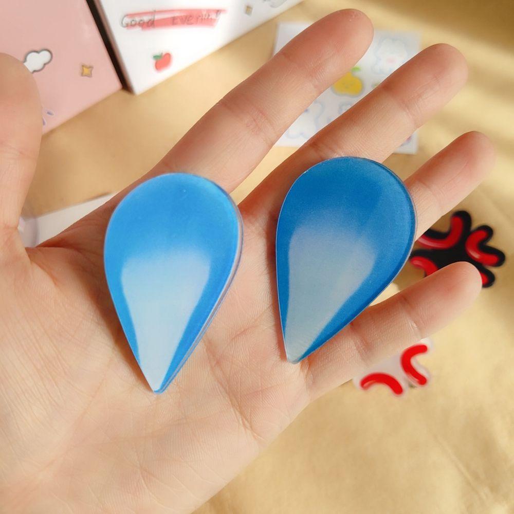 Acrylic Headwear Side Clips Water Drop Hairpins Duckbill Clips Korean Barrettes Women Hair Clips