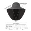 Wide Brim Sun Hat with Neck Flap for Men Women Adjustable Outdoor 50+UPF Protection Safari Cap Hiking Fishing Hat