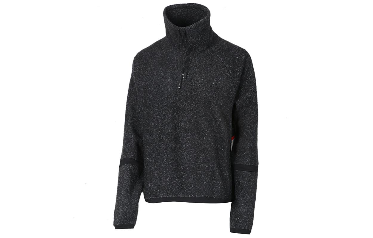 Nike Sweatshirts Women s Black Turtleneck Thickened Regular BV5286-010 XL