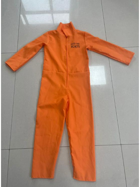 Cross-Border Orange Prisoner Costume for Men - Halloween Cosplay