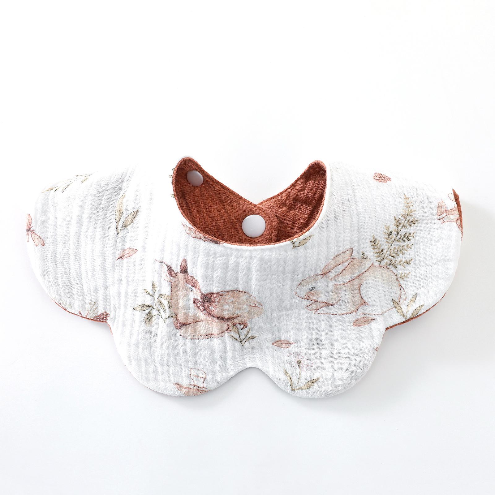 

Хлопковый нагрудник с рисунком из мультфильма, полотенце для кормления ребенка, 6 слоев, удобное полотенце для сбора слюны, салфетка для новорожденных, отрыгивающая салфетка для мальчиков и девочек F