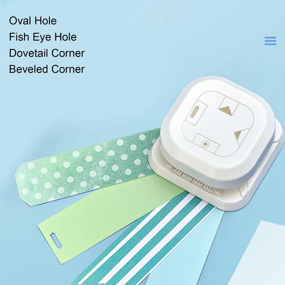 3.54in multi-function paper punch tool embossing cutting punch machine desktop craft workstation