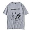 Alternative Metal Rock Band System of A Down Graphic Tshirt Unisex Women Clothing Casual Vintage Oversized Short Sleeve T Shirts