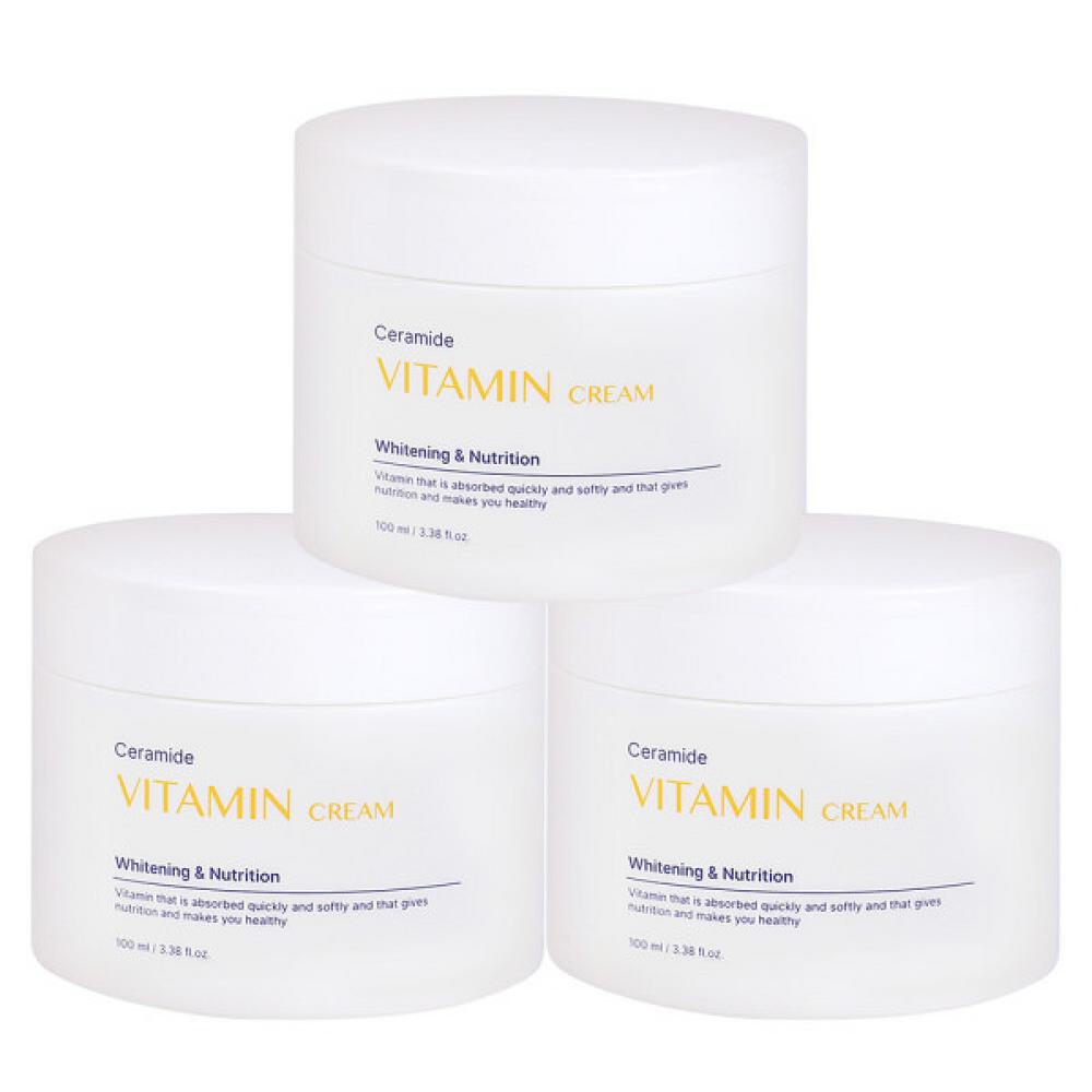 (3ea) Ceramide Vitamin Cream 100ml x 3PCS