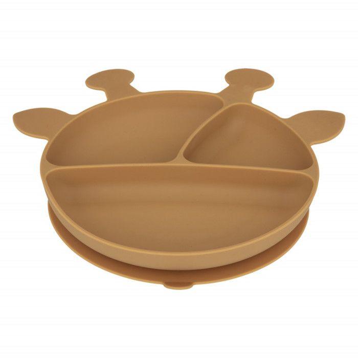 4-piece Silicone Meal Set "Giraffe" for Baby Atmosphera - -