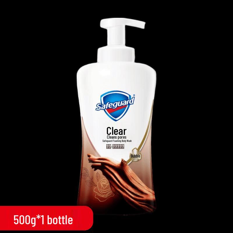 Гель для душа Safeguard Oud Rose с пузырьками