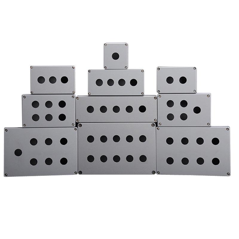 Vattentät Utomhuskopplingsdosa i Gjuten Aluminium med Strömbrytare