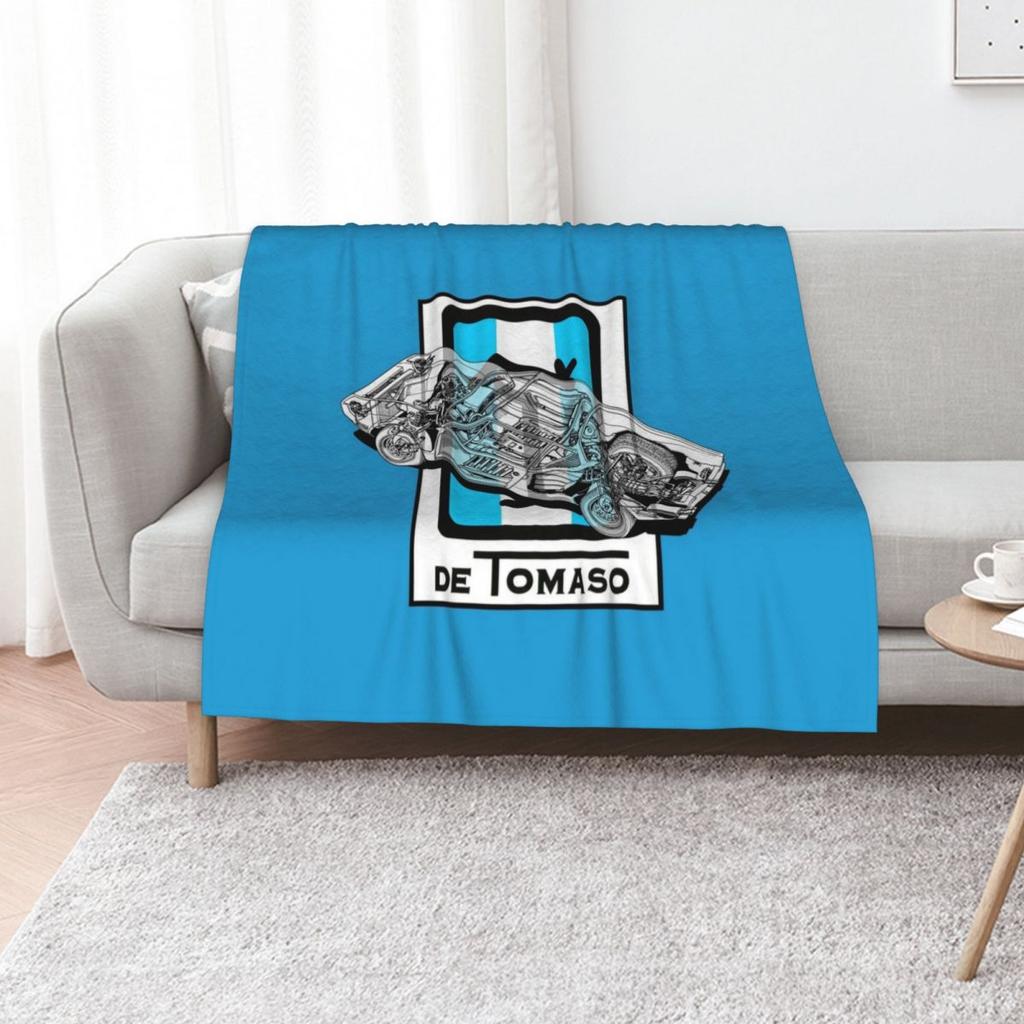 DETOMASO PANTERA (1971) Throw Blanket Durable Warm Blanket for Daily Home Use