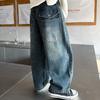 Boys' Trendy Soft Denim Jeans - 2025 Spring/Autumn Straight-Leg Loose Pants, Korean Style Children's Trousers.