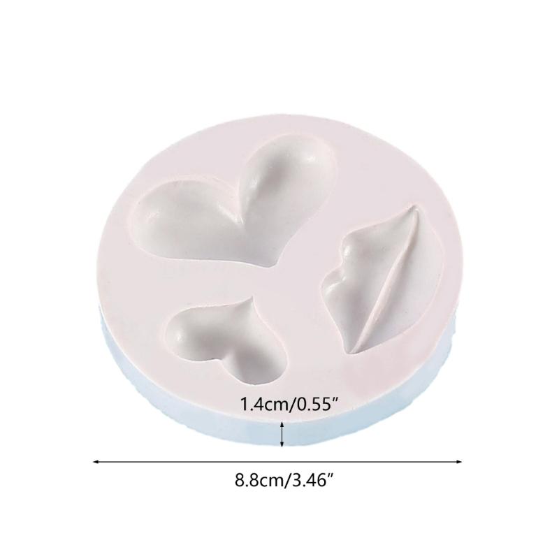 Red Lip Biscuits Silicone Mold Chocolate Candy Mold for Diy Dessert Ice Block Mold Handmade Cupcake Decor Baking Tool