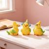 Parrot Figurines Mini Parrot Decors Waterproof Toy Playsets Miniature Doll Garden Figurines Cake Toppers Parties Favor