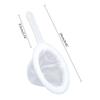 100/200/400Mesh Kitchen Ultra-Fine Nylon Mesh Strainer, Plastic Sieve Fine Mesh with Handle Kitchen Tool for Milk, Yogurt, Juice