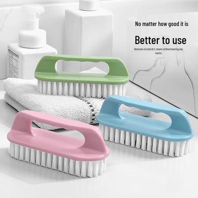 Multifunktionale Kunststoffreinigungsbürste für Wäsche, Haushalt, Becken, Kleidung, Schrubben und Schuhe