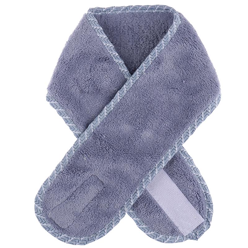 Adjustable Facial Hairband Makeup Head Band Toweling Hair Wrap Shower Cap Towel