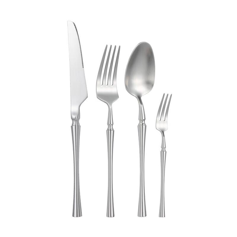 Ruhan 304 Stainless Steel Small Waist Round Spoon