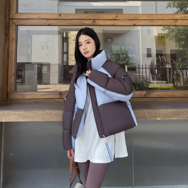 

Женский короткий пуховик YAYA с воротником-стойкой M