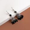 Retro Baroque Palace Style Ear Hooks with Tassels Are Super Fairy and Simple Earrings