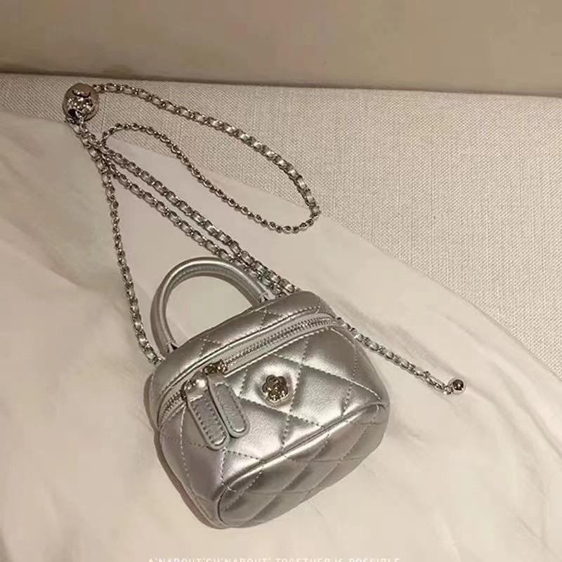 

IELGY Женская сумка-коробка Galaxy Camellia, переносная ароматическая цепочка, сумка-мессенджер через плечо, женская