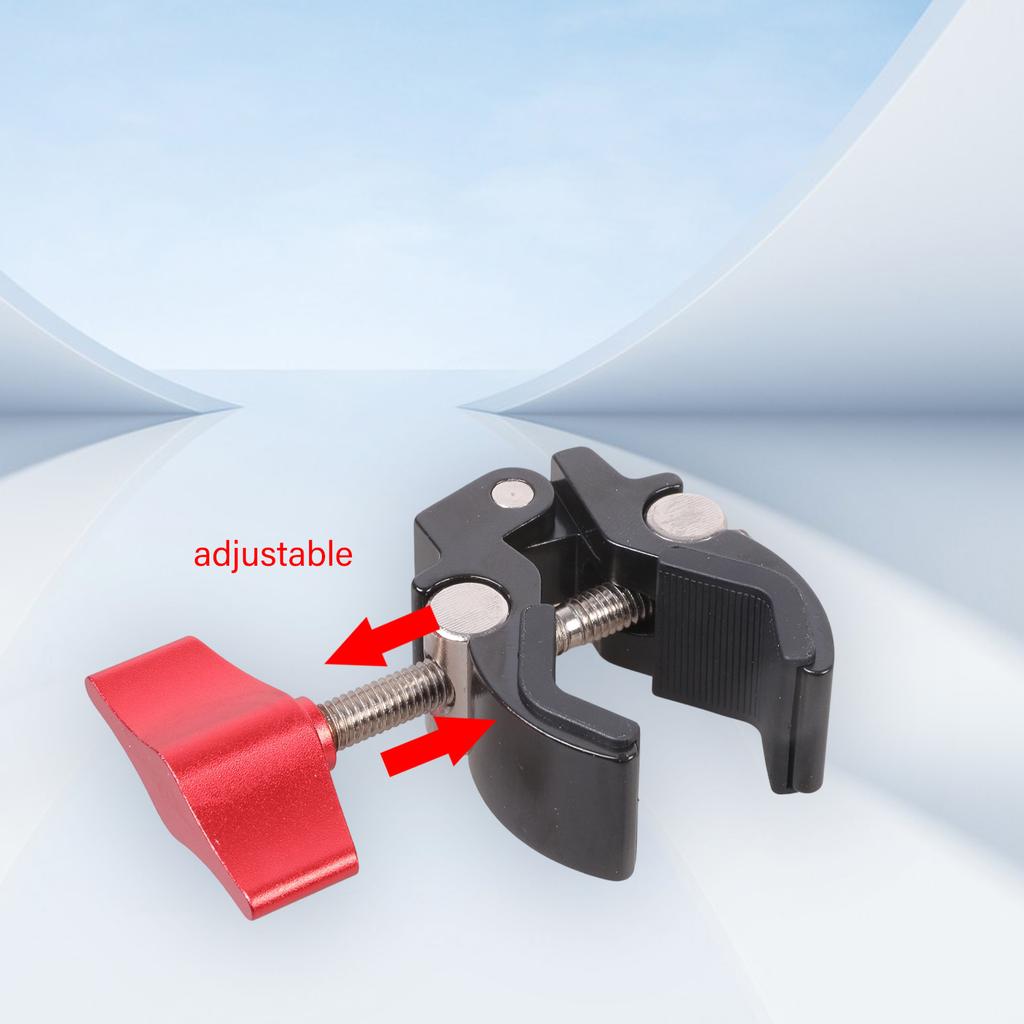 76g Aluminum Crabs Grip Clamp Featuring 1/4" 20 Threaded Hole For Stabilizers Camera Accessories Installation