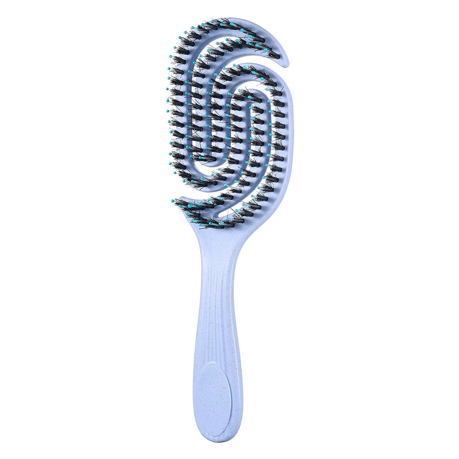 Hemp-Relax Detangler Hair Brush, Eco-Friendly Vented Detangling Hairbrush, Wet & Dry Use One Size