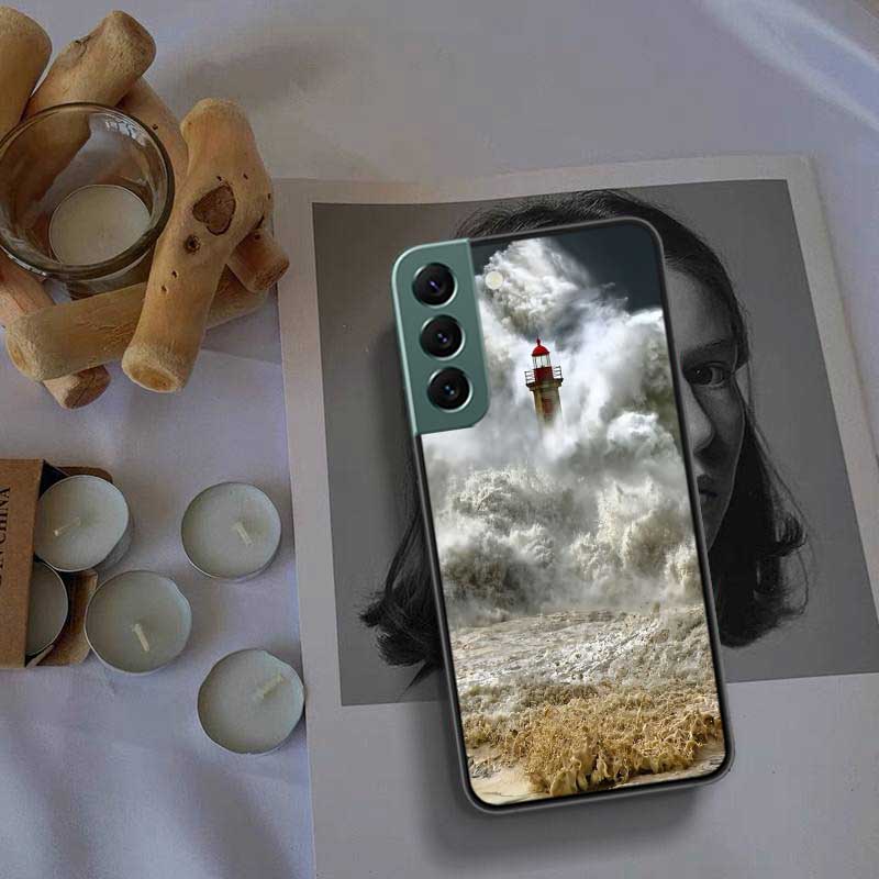 Lighthouse Phone Case For Samsung Galaxy S22 S25 Ultra S21 S10 Plus S26 Edge S20 S23 S24 FE Cover Silicone Soft TPU Clear Sh