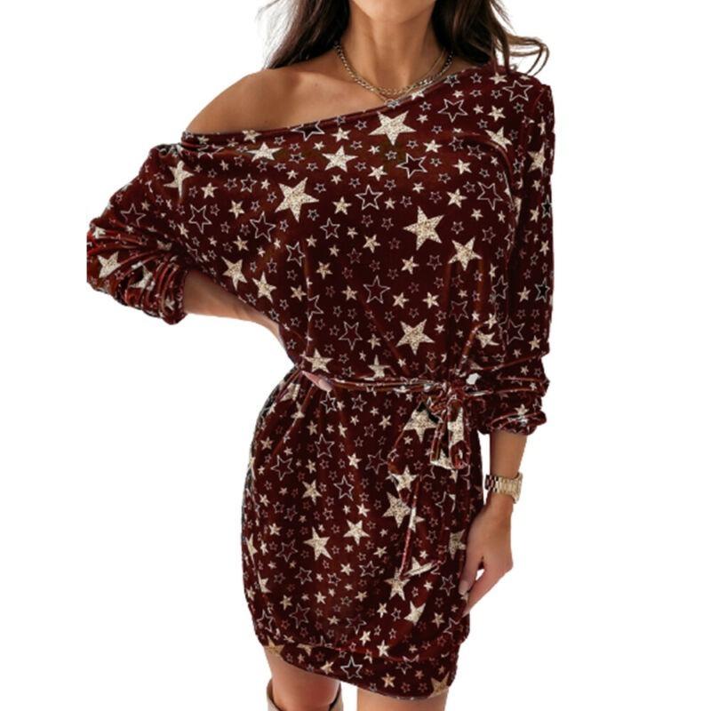baggy sequin dress