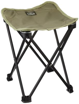 Mini Aluminum Stool, Medium Size, Khaki (BD-116KA), with Storage Case, Compact Chair
