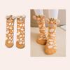 Womens Fuzzy Plush Slipper Socks Cute Animal Ears Home Warm Fleece Sleep Socks