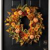 Simulated Flower Wreath Home Door Decoration Flower Wreath Festival Door Decor For Home Party