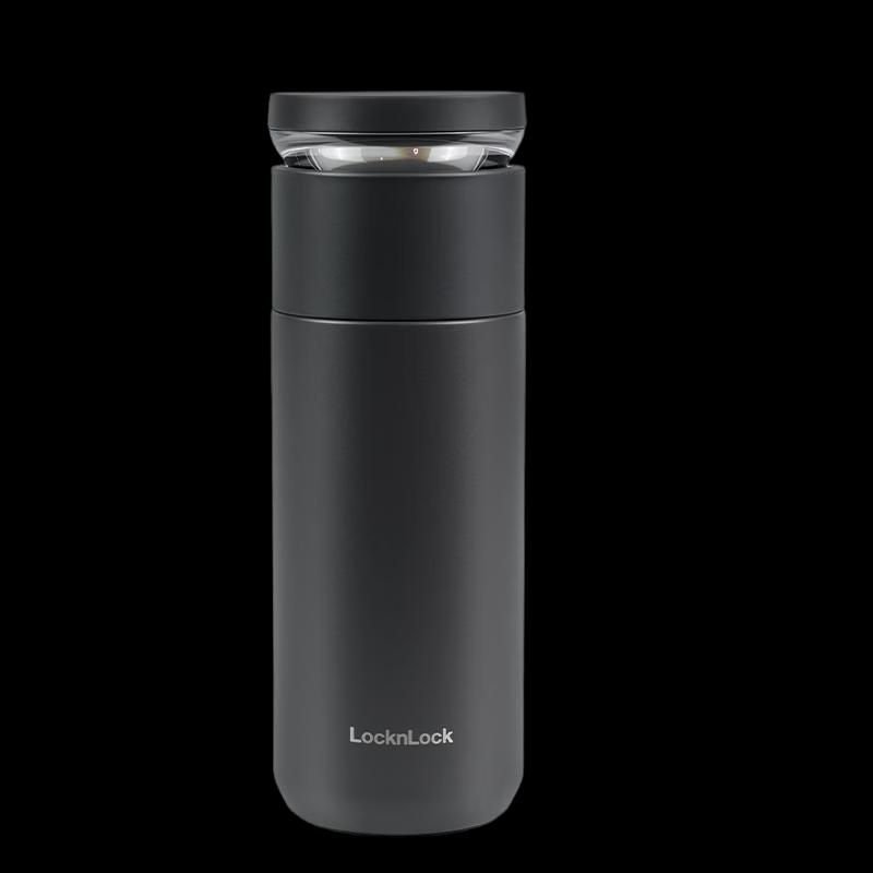 LOCK&LOCK 316L Stainless Steel Portable Insulated Travel Mug 380ml