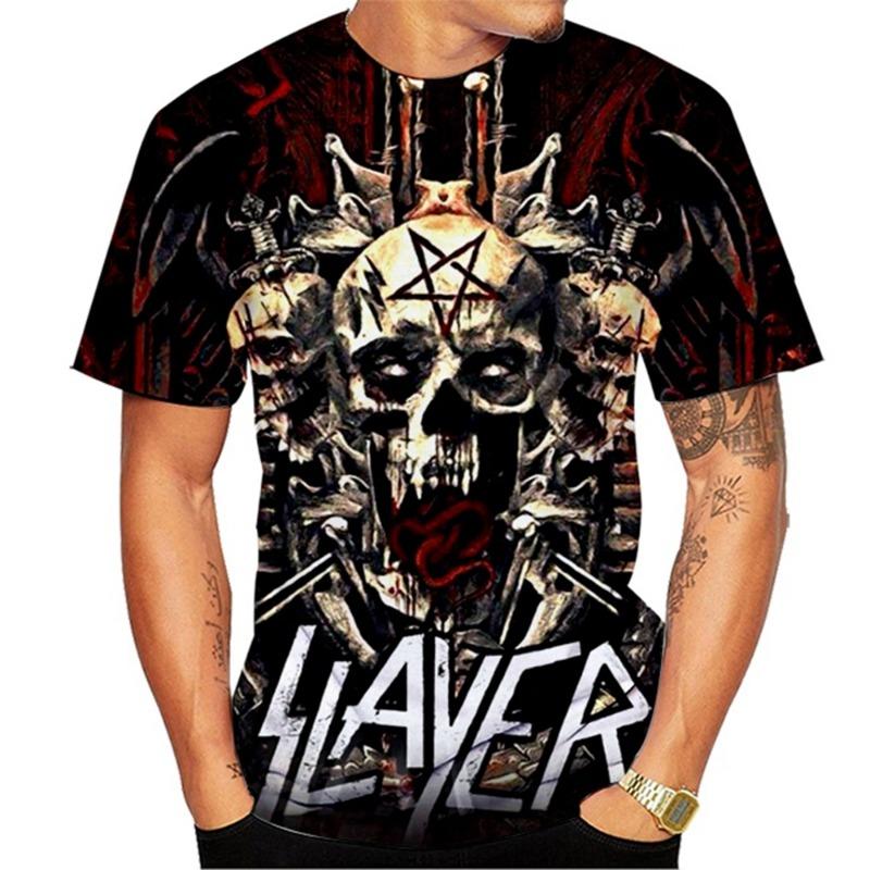 2026 SUMMER Slipknots Prepare for Hell Tour Washed Short Sleeve T-Shirt Men Women Mental Band Streetwear Graphic Top Tees
