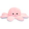 Cartoon Soft Flip Octopus Throw Pillow Plush Toy Doll Flip Octopus Doll Children Soothing Rag Doll