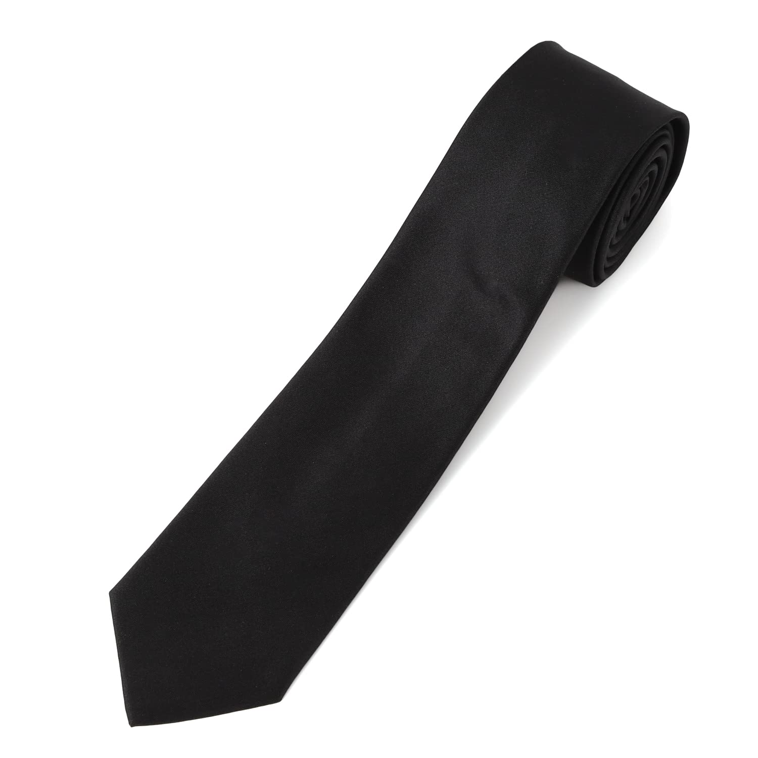 

[Emporio Armani] Галстук AR007 (AR007-07 Узкая ширина: Черный однотонный сатин 8P60100120) [Элемент]