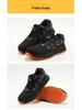 Men's Safety Shoes - Anti-Smash, Anti-Puncture, Durable Kevlar Midsole, Fly-Knit Mesh with Plastic Toe