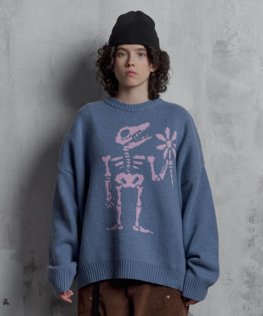 SHVTO Monster Knitwear Blue
