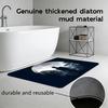 Game U-Uncharted Floor Mat Diatomite Bath Mat, Quick Dry Absorbent Non-Slip Door Mat