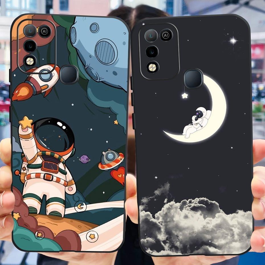 For Infinix Hot 10 Play X688C X688D Phone Case Cute Design Soft Silicone Back Cover For Infinix Hot 10 X682 Hot10 10 Lite X657B