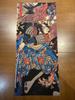 Hand Towel from Across the Utagawa and Miyamoto Musashi Ukiyo-e Ages, Kuniyoshi,