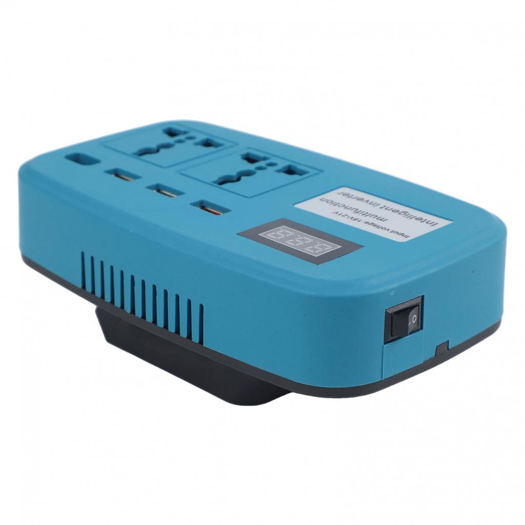 Smart Performance DC to AC Inverter with Compact Design for Travel