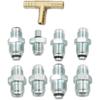 Universal Hydraulic Brake Hose Kit with Fittings for Power Booster Systems