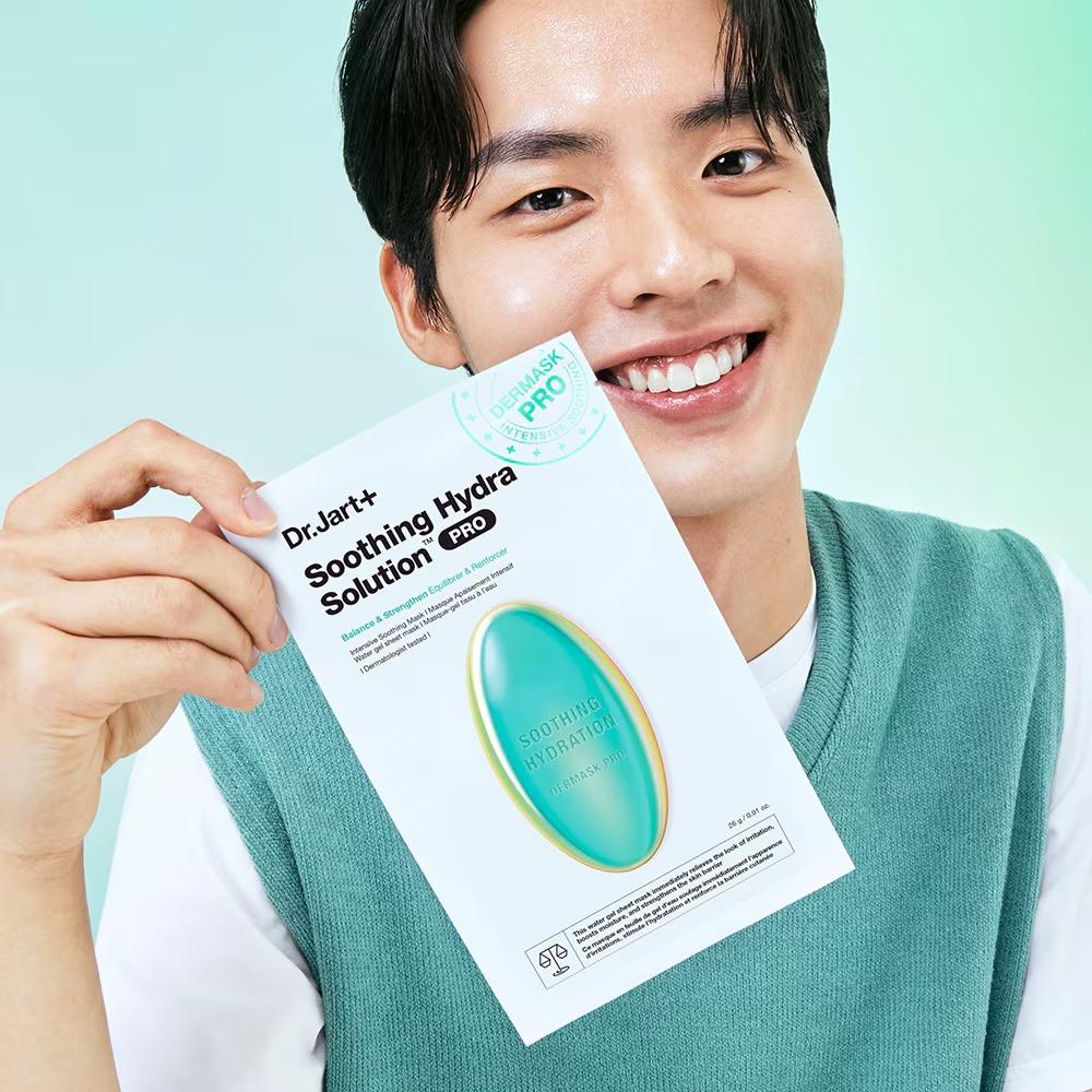 Dr.Jart+ Dermask Soothing Hydra Solution Pro Hydrating Sheet Mask 26g × 5 Sheets
