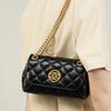 First Layer Cowhide Bag Women's New Chain Commuter Shoulder Leather Mobile Phone Bag Crossbody High-end Underarm Women's Bag