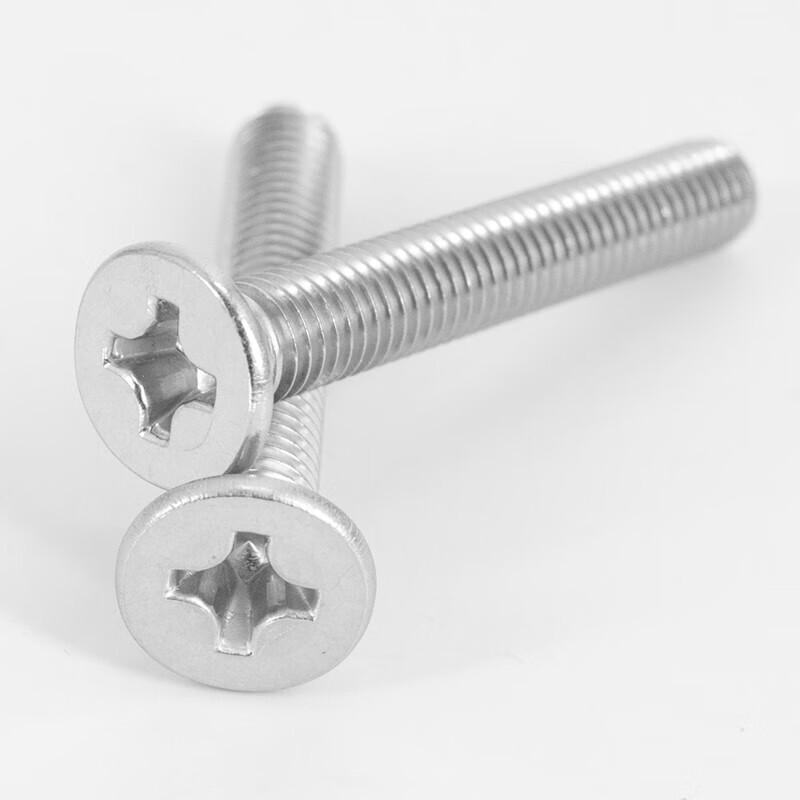 304 Stainless Steel Phillips Flat Head Machine Screws