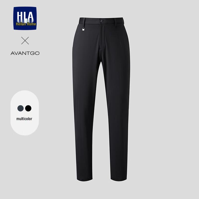 HLA Men s Spring 2026 Light Business Classic Elastic Solid Trousers 31