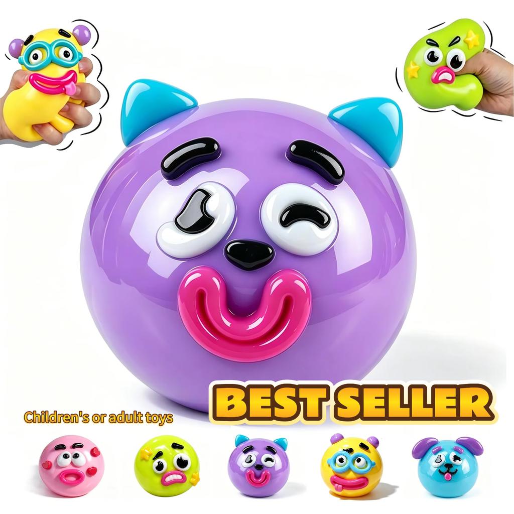 Shocking Manual Cross Dressing Squeeze Toy With Multiple Styles To And Sensory Impact Bouncing Children'S Gift